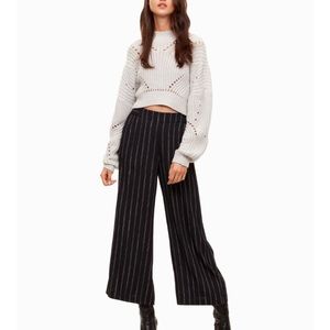 Aritzia Wilfred Goulaine Sweater in Heather Birch